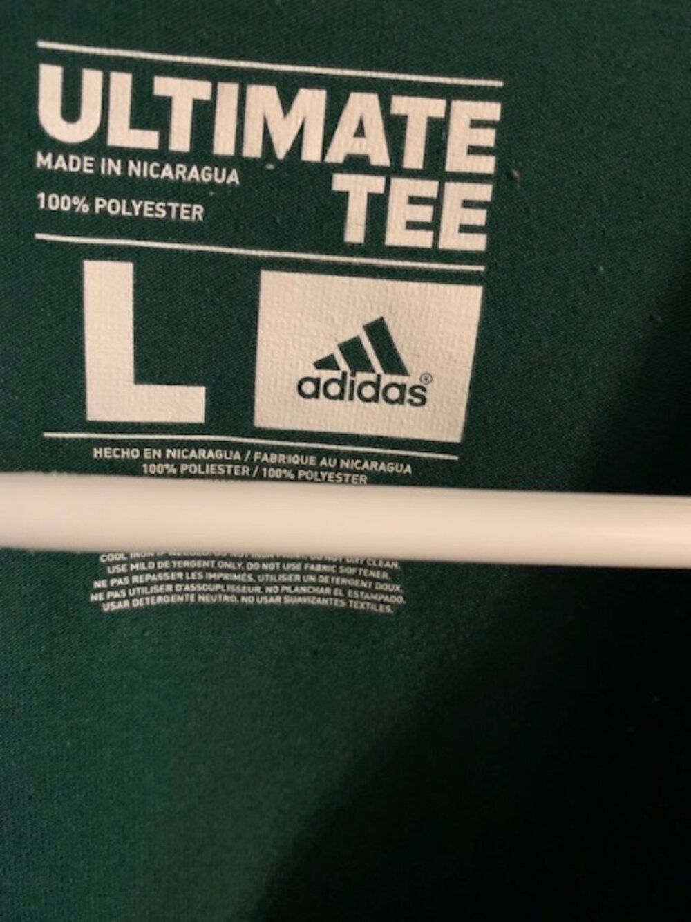 EDMONTON ESKIMOES FOOTBALL TEE- (LARGE) - Picture 3 of 4